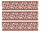Whimsical Practicality Pink Cheetah Print Cake Border Edible Image Cake Topper